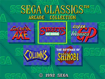 Imagen de la descarga de Sega Classics Arcade Collection