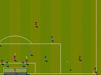 Pantallazo del juego online Sensible Soccer (SEGA CD)