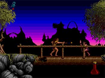 Pantallazo del juego online Shadow of the Beast II (SEGA CD)