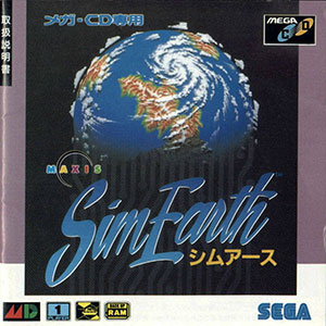 Carátula del juego SimEarth The Living Planet (SEGA CD)