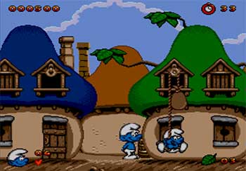 Pantallazo del juego online The Smurfs (Los Pitufos) (SEGA CD)