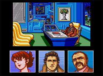 Pantallazo del juego online Snatcher (SEGA CD)