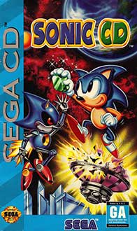 Carátula del juego Sonic CD (SEGA CD)