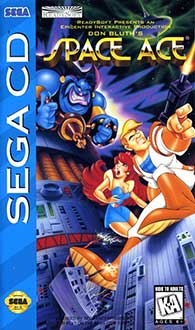 Carátula del juego Space Ace (SEGA CD)