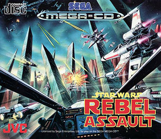 Carátula del juego Star Wars Rebel Assault (SEGA CD)