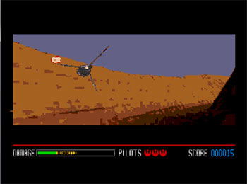 Pantallazo del juego online Star Wars Rebel Assault (SEGA CD)