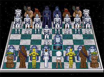 Pantallazo del juego online The Software Toolworks' Star Wars Chess (SEGA CD)