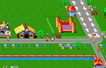 Pantallazo del juego online Theme Park (SEGA CD)