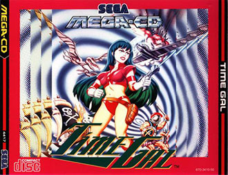 Carátula del juego Time Gal (SEGA CD)