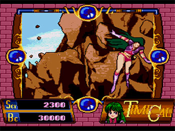 Pantallazo del juego online Time Gal (SEGA CD)