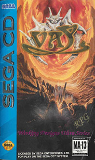 Carátula del juego Vay (SEGA CD)