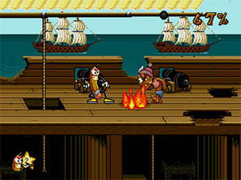 Pantallazo del juego online Wild Woody (SEGA CD)