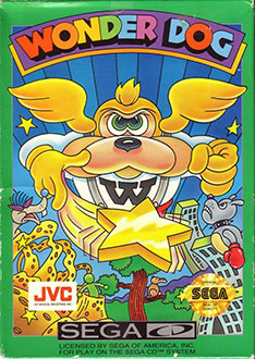 Carátula del juego Wonder Dog (SEGA CD)