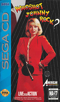 Carátula del juego Who Shot Johnny Rock (SEGA CD)