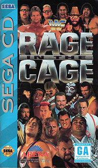 Carátula del juego WWF Rage in the Cage (SEGA CD)