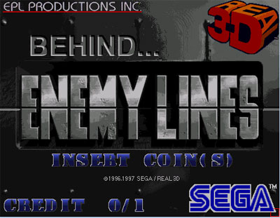 Carátula del juego Behind Enemy Lines (SEGA Model 2)