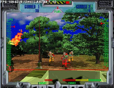 Pantallazo del juego online Behind Enemy Lines (SEGA Model 2)