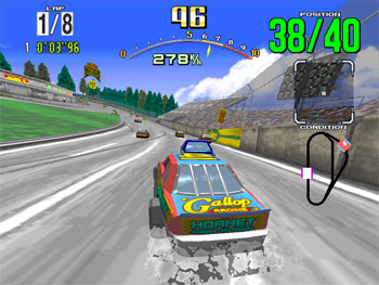 Pantallazo del juego online Daytona USA (SEGA Model 2)