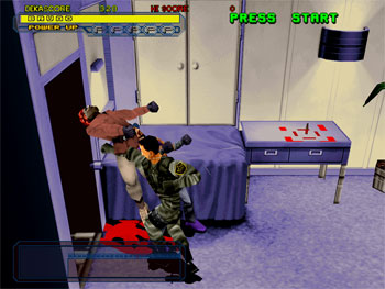 Pantallazo del juego online Dynamite Cop (SEGA Model 2)
