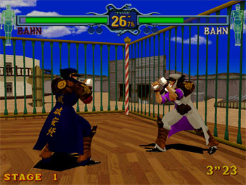 Pantallazo del juego online Fighting Vipers (SEGA Model 2)