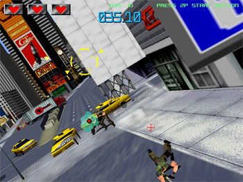 Pantallazo del juego online Gunblade NY (SEGA Model 2)