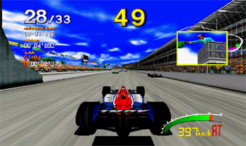 Pantallazo del juego online INDY 500 (SEGA Model 2)