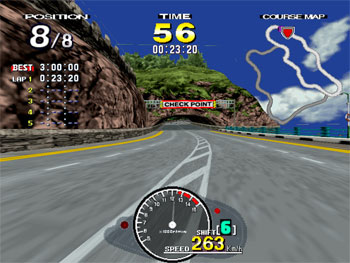 Pantallazo del juego online Manx TT Superbike (SEGA Model 2)