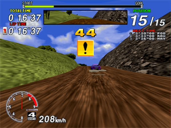 Pantallazo del juego online Sega Rally Championship (SEGA Model 2)