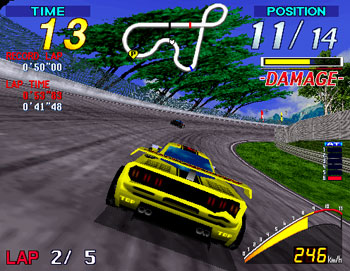 Pantallazo del juego online Super GT 24h (SEGA Model 2)