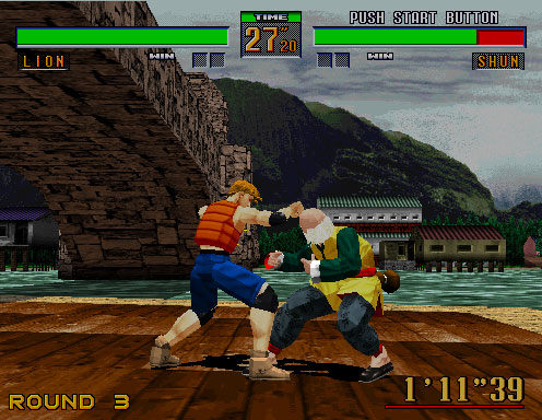 Pantallazo del juego online Virtua Fighter 2 (SEGA Model 2)