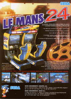 Carátula del juego LeMans 24 (SEGA Model 3)