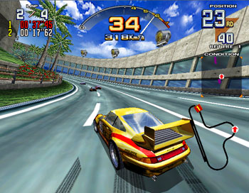 Pantallazo del juego online Scud Race (SEGA Model 3)