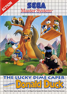 Juego online The Lucky Dime Caper Starring Donald Duck (SMS)