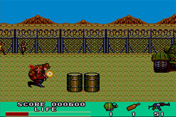 Pantallazo del juego online Rambo III (SMS)