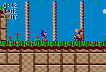 Pantallazo del juego online Sonic Chaos (SMS)