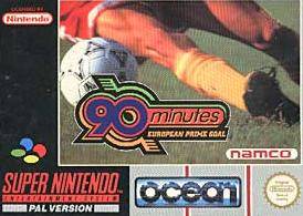 Carátula del juego 90 Minutes European Prime Goal (SNES)