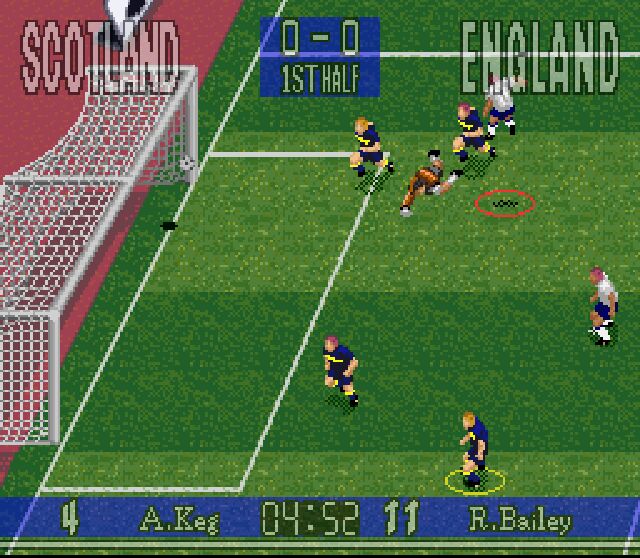 Pantallazo del juego online 90 Minutes European Prime Goal (SNES)