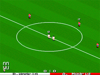 Pantallazo del juego online Manchester United Championship Soccer (SNES)