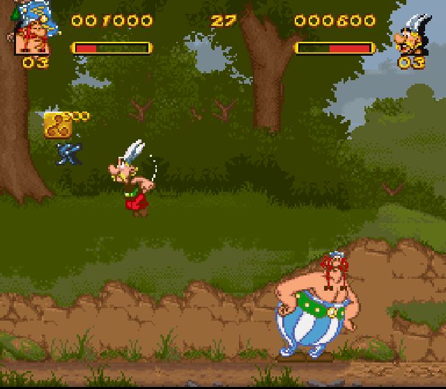 Pantallazo del juego online Asterix & Obelix (SNES)