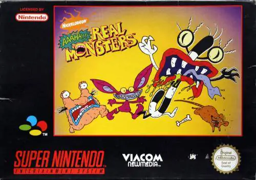 Portada de la descarga de AAAHH Real Monsters