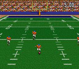 Pantallazo del juego online ABC Monday Night Football (Snes)