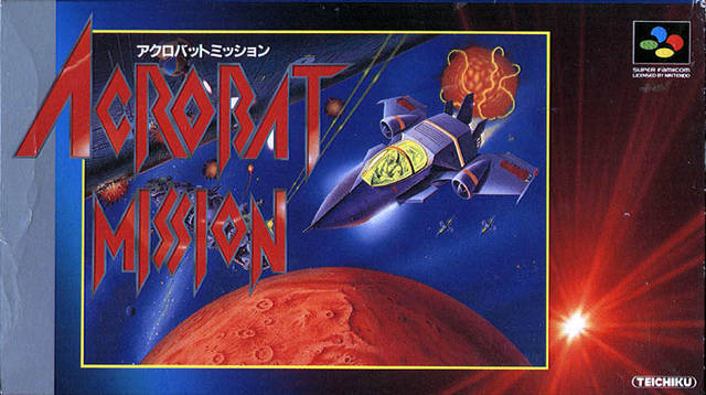 Carátula del juego Acrobat Mission (SNES)