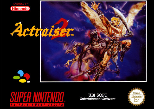 Carátula del juego ActRaiser 2 (Snes)