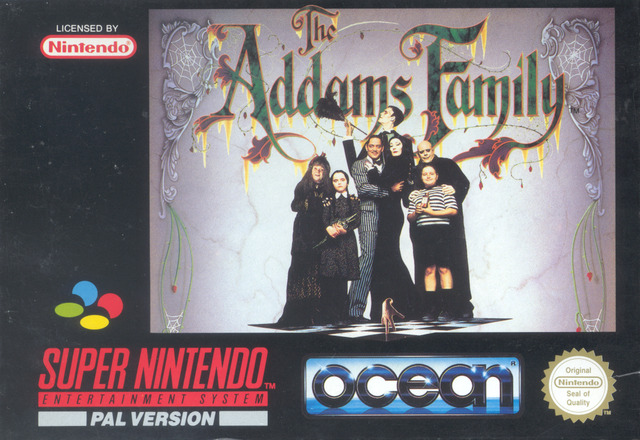 Carátula del juego The Addams Family (Snes)