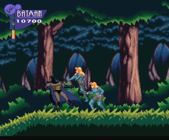 Pantallazo del juego online The Adventures of Batman & Robin (Snes)