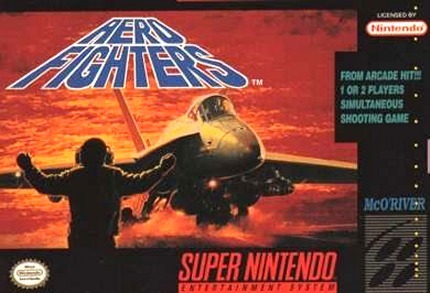 Carátula del juego Aero Fighters (Snes)