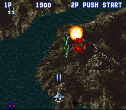 Pantallazo del juego online Aero Fighters (Snes)