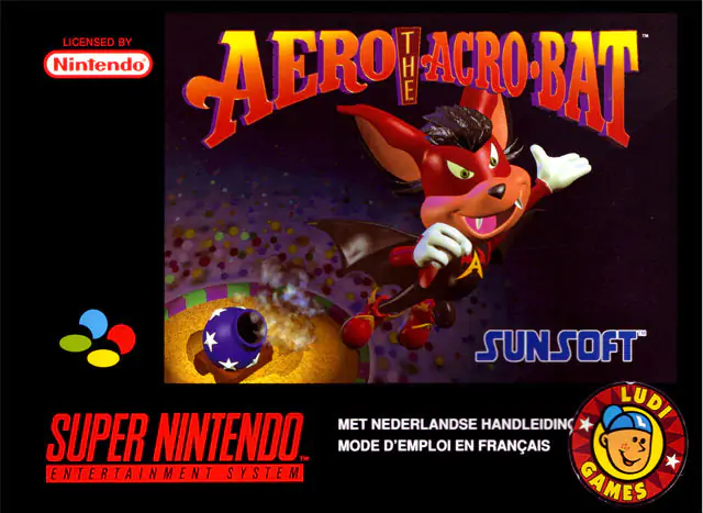 Portada de la descarga de Aero the Acrobat