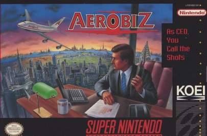 Carátula del juego Aerobiz (Snes)