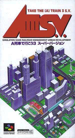 Carátula del juego AIII SV A-Ressha de Ikou 3 Super Version (SNES)